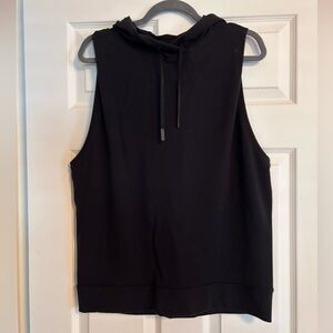 Lululemon x Barry’s Bootcamp Stronger As One Sleeveless Hoodie in Black